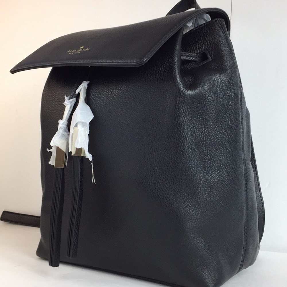 Kate spade pebble leather  Drawstring backpack - Picture 4 of 8